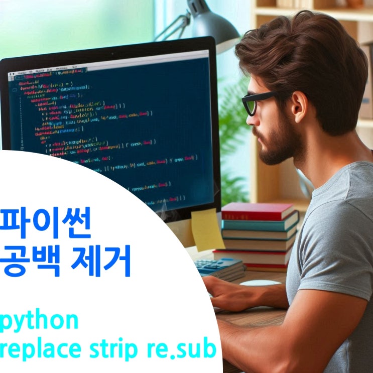  파이썬 공백 제거 python replace strip re.sub