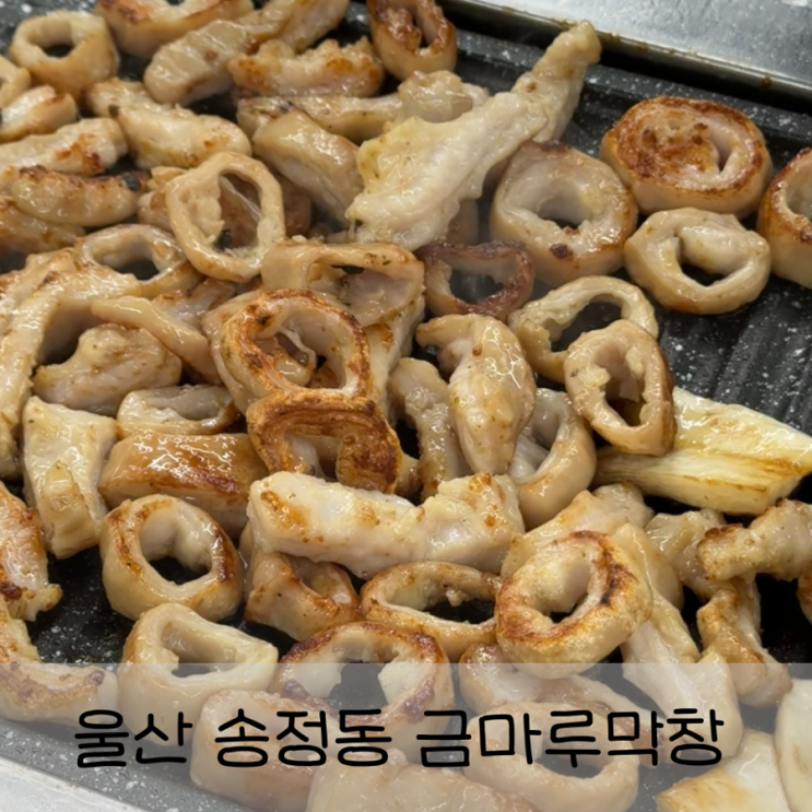  울산 북구 송정동 막창 맛집 <금마루막창> +무료 손칼국수