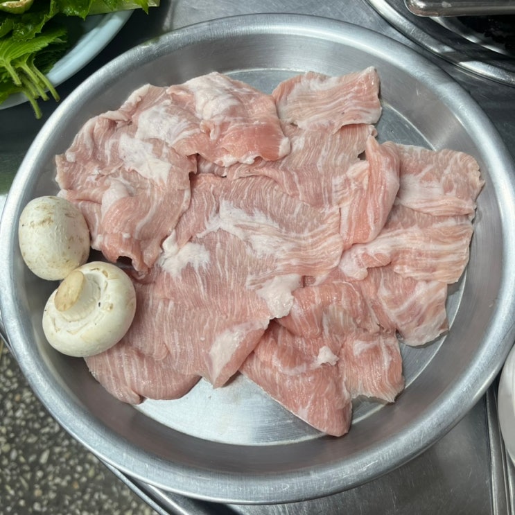  길동 맛집, 원조 소금구이 치맛살집 노포느낌 나는 고기집