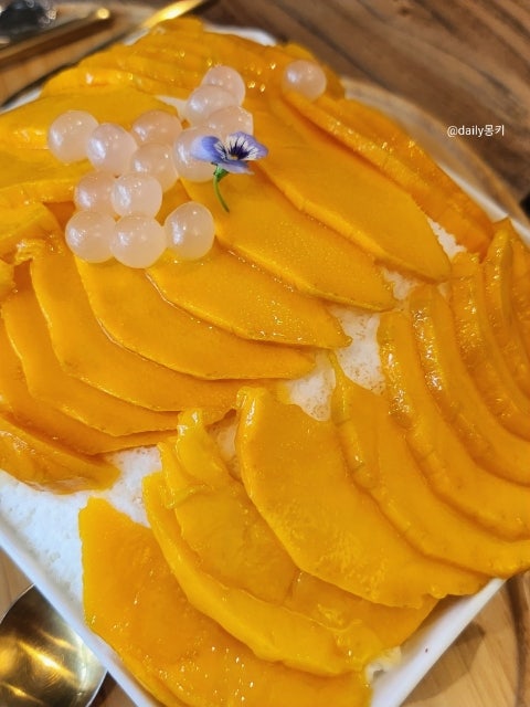  [분당]애플망고 빙수 카이막 맛집 릴리브라운