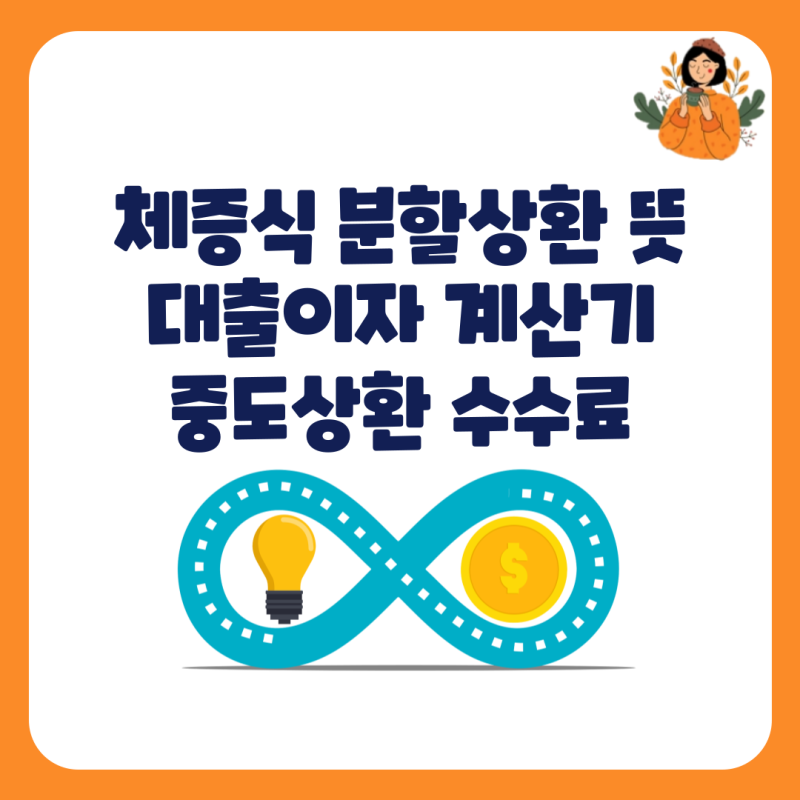 체증식 분할상환 뜻 대출이자 계산기 장단점 중도상환 수수료