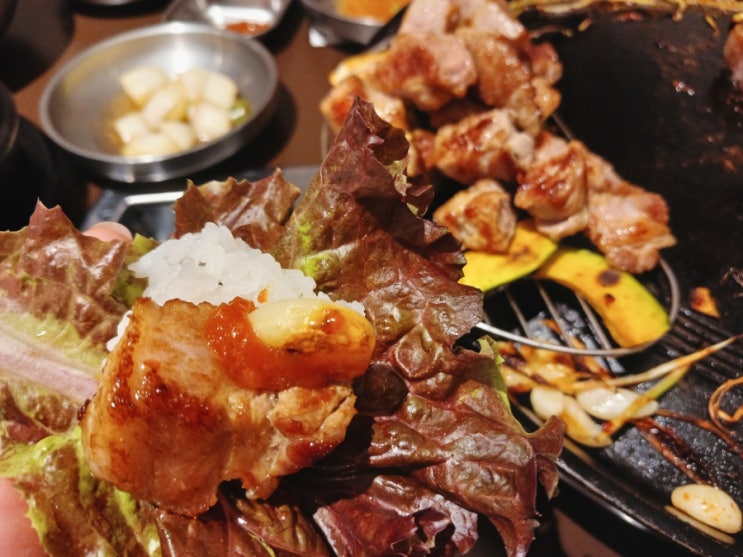  발산역 맛집 마곡 삼겹살 월화식당