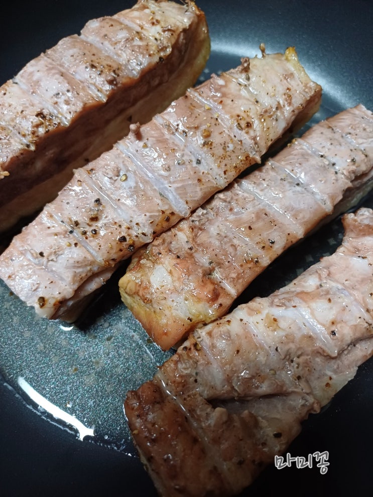  편스토랑 오븐에 구운 크리스피  통 삼겹살 시행착오