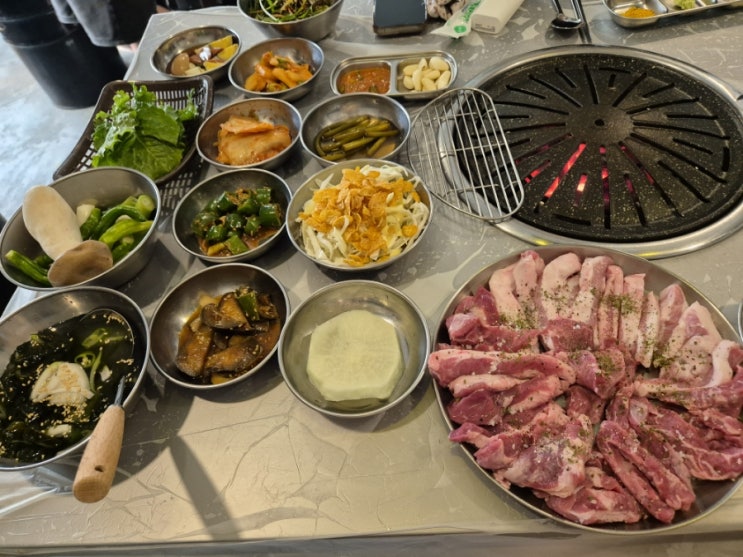  태안 안면도 고깃집 특수부위 맛집 아부지돈굴러가유 후기