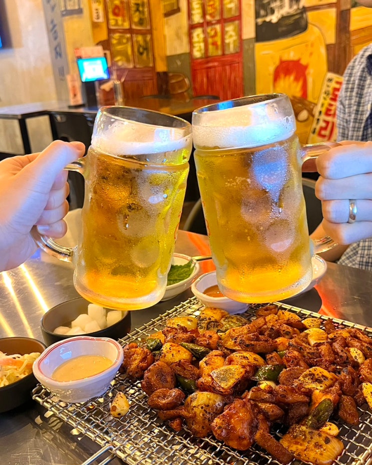  부산 연산동술집 ‘연산로타리 호프포차’ 생맥주 석쇠 구이 묵은지참치말이 가성비 안주맛집