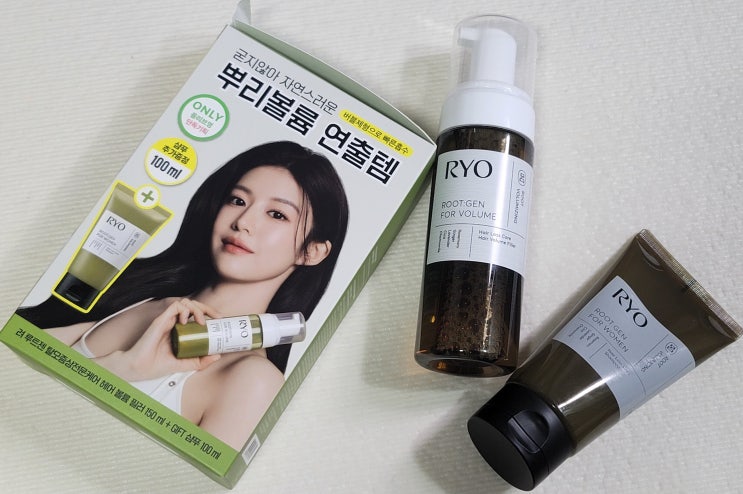  정수리 뿌리볼륨의 신세계! 려 루트젠 헤어볼륨필러