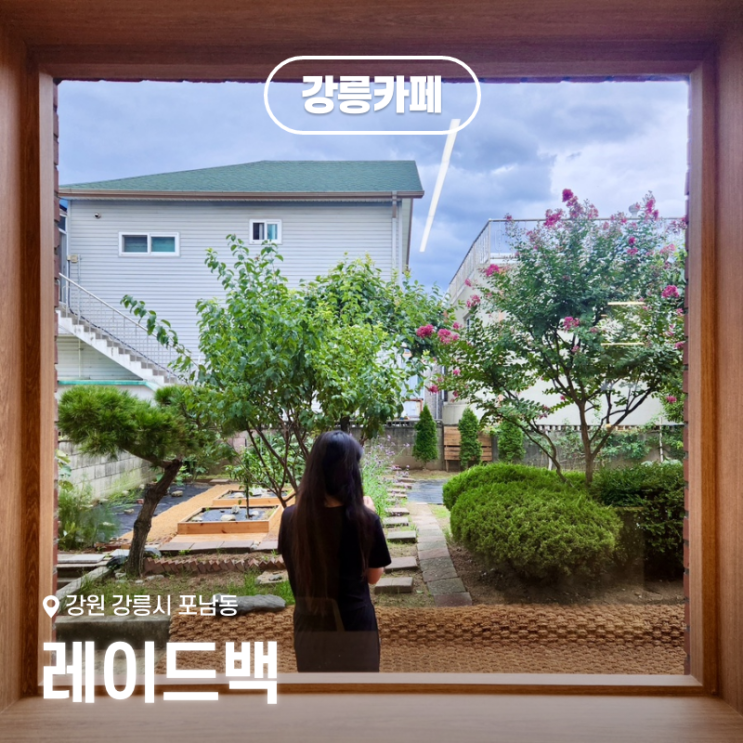  강릉카페 추천: 강릉역 근처 분위 좋은 카페, 레이드백