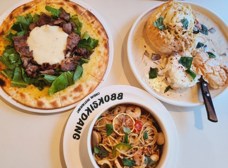 신촌 파스타 데이트하기 좋은 가성비 신촌역 맛집 뽁식당 신촌점