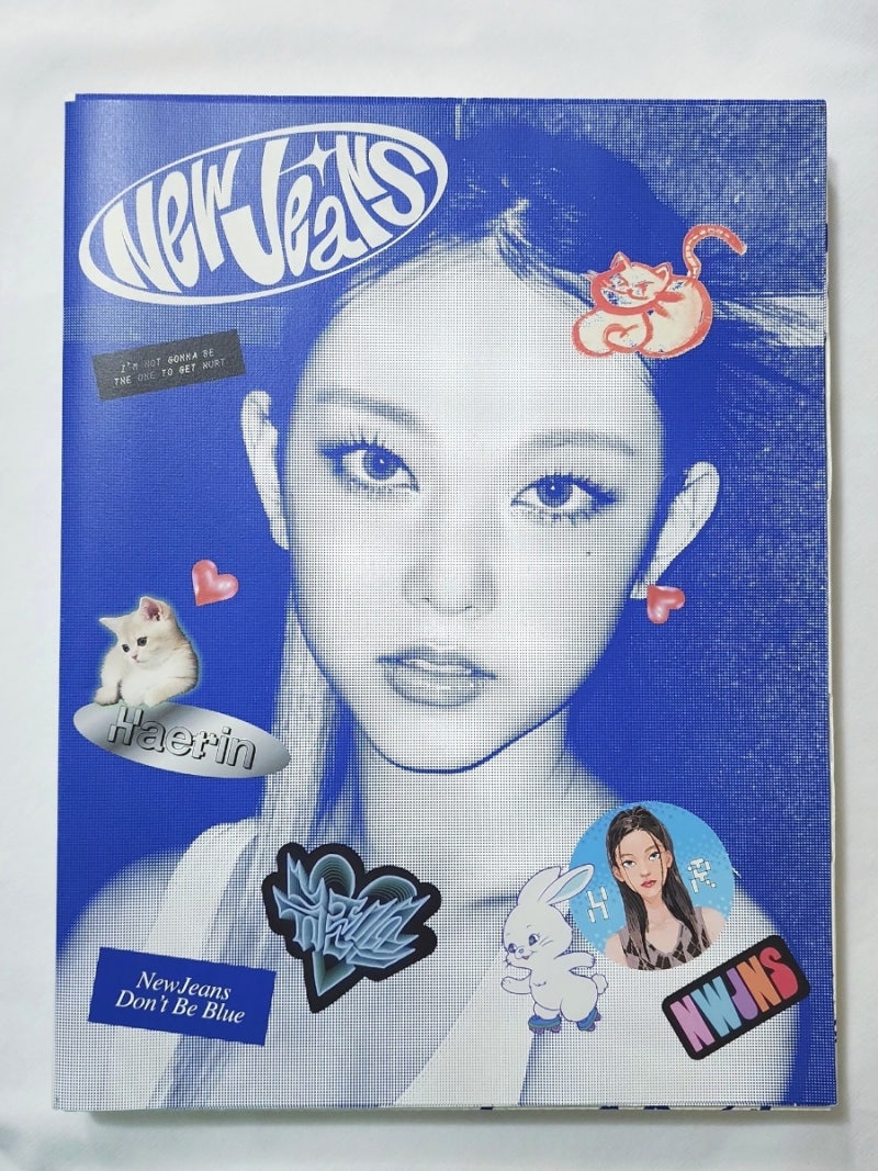 NewJeans 1st Debut Album Bluebook :: Haerin and Group Version Review