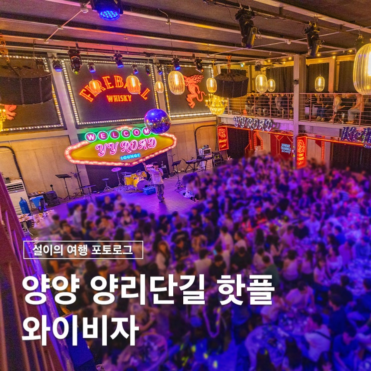  양양 핫플 양리단길 와이비자로 1박2일 여행