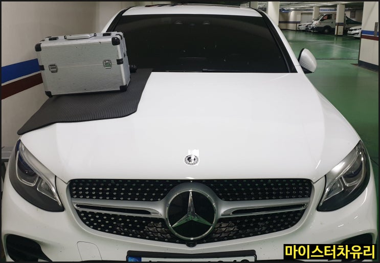  진해자동차유리복원 유리용접 돌빵 파손 수리 후기