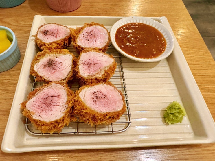  광주 일본식 돈까스 맛집 상무지구 오카츠