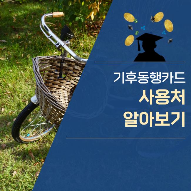  기후동행카드 혜택, 사용처 알아보기