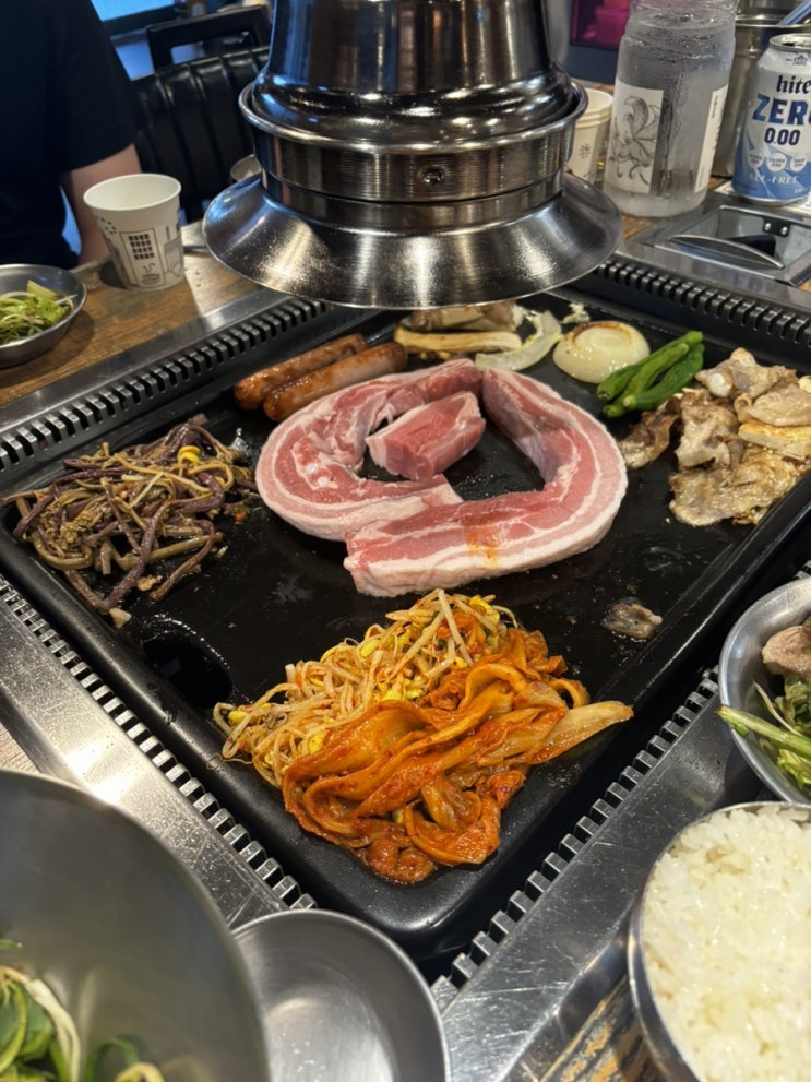  원주 돌판 삼겹살집 돈꼬 고깃집을 방문한 리얼후기!내돈내산
