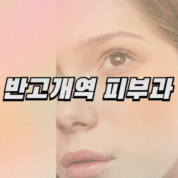  반고개역 피부과, 일요일 진료 유명한 곳 최신 정보 소식
