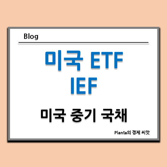  미국 국채 10년 ETF 추천 : IEF