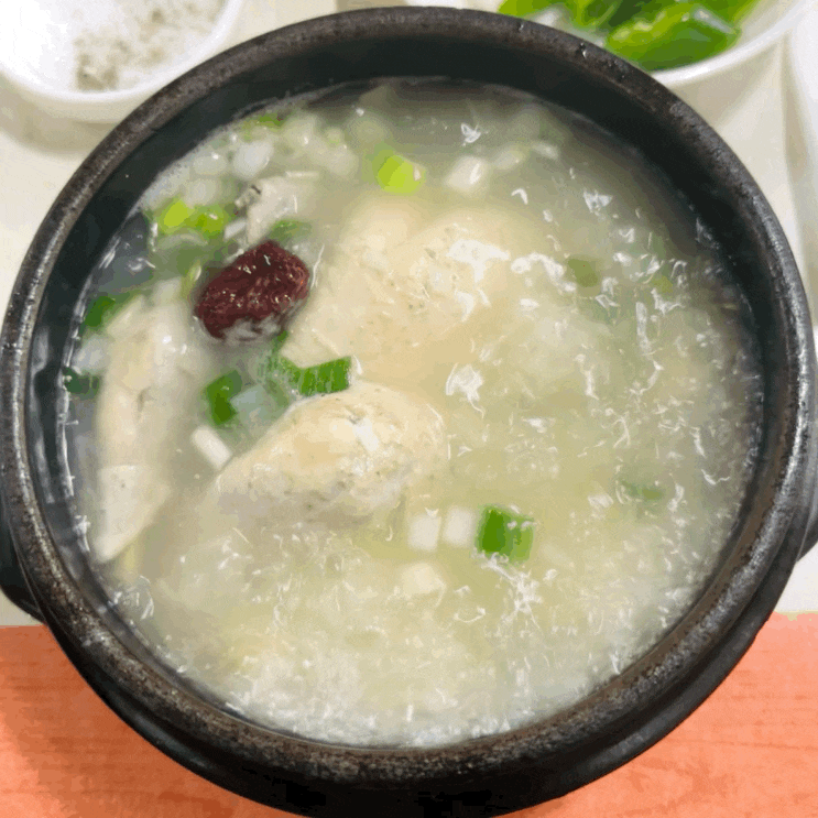  복날에 가기 좋은 가격 착한 삼계탕 맛집 분당 서현 삼계마을 삼계탕 인삼주 리뷰.