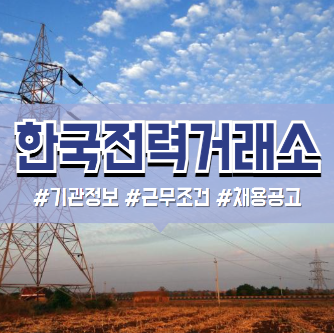 한국전력거래소 2024년 채용공고(기관정보, 연봉, 복지 등)