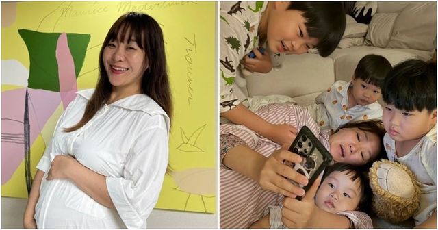 아들 넷 엄마 개그우먼 <b>정주리 다섯째 임신</b>(ft. 혹시 이번에도... 