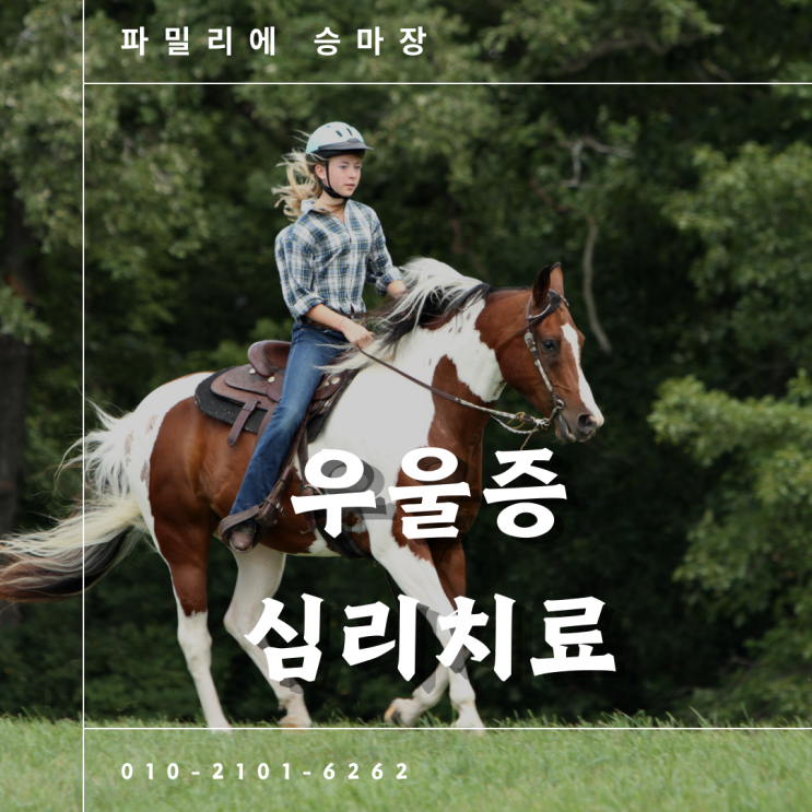  우울증에 도움되는 승마재활치료를 알아보세요!