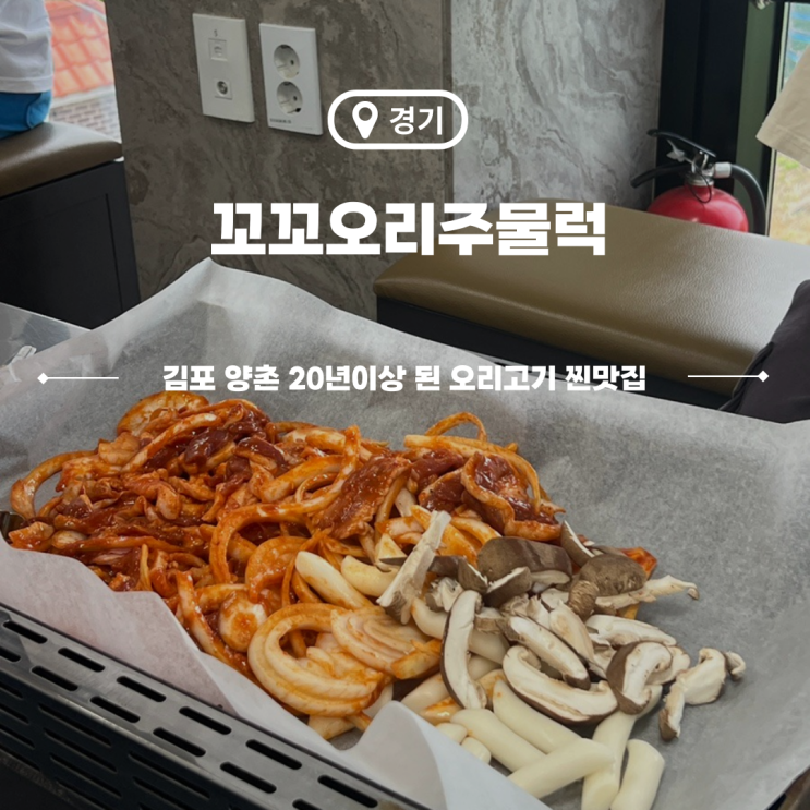  김포 양촌 맛집 내돈내산 꼬꼬오리주물럭 추천메뉴,가격