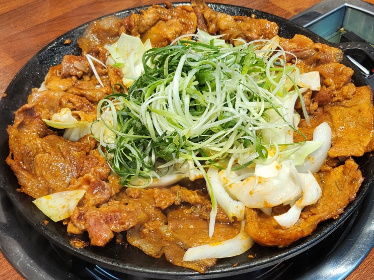  제주공항 근처 현지인맛집 돼지불고기 백반 “미나리” 추천