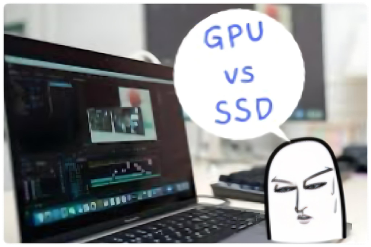 [Q&A] 영상편집용 맥북, GPU코어 Vs. SSD 용량 : 어느쪽을 업그레이드 할까요?(추천 사양)