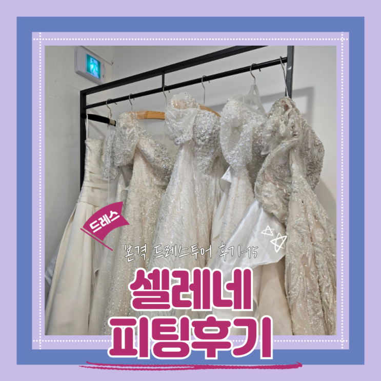  (Dress) 셀레네웨딩드레스투어5-피팅후기