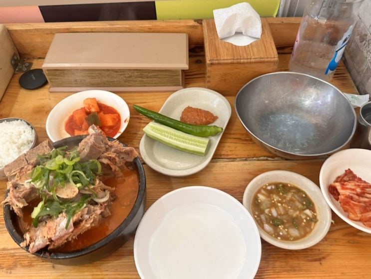  성수맛집 소문난성수감자탕 | 메뉴 포장 주차 웨이팅 혼밥