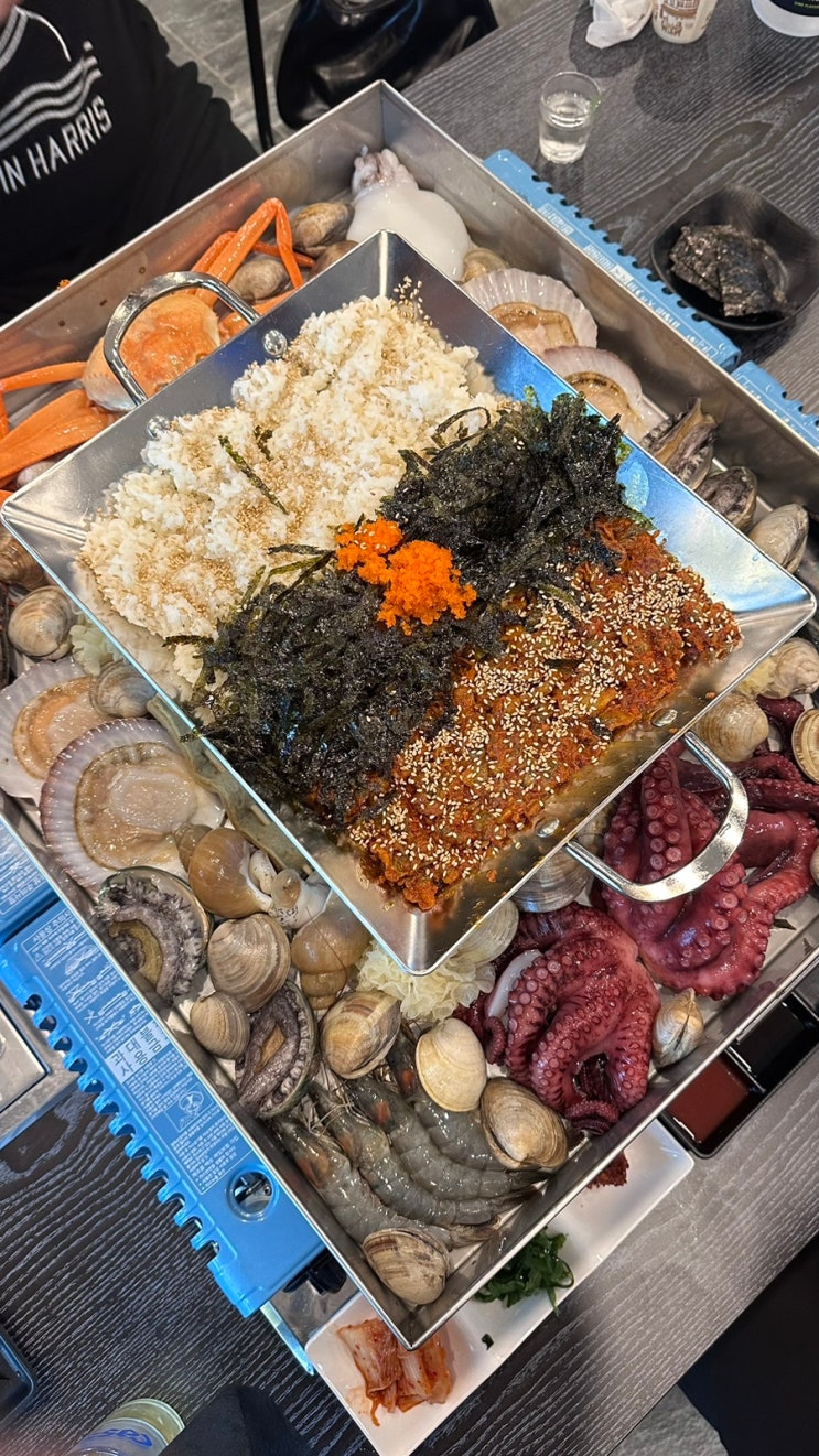  속초 오션뷰 해물전골 해물칼국수 닭한마리 맛집 어부의 바다