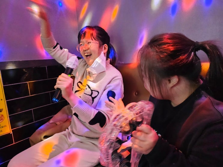  코인노래방에서 즐겁게 노래하기! (유스타코인노래연습장) 2024.3.21(목) [사회적응훈련]