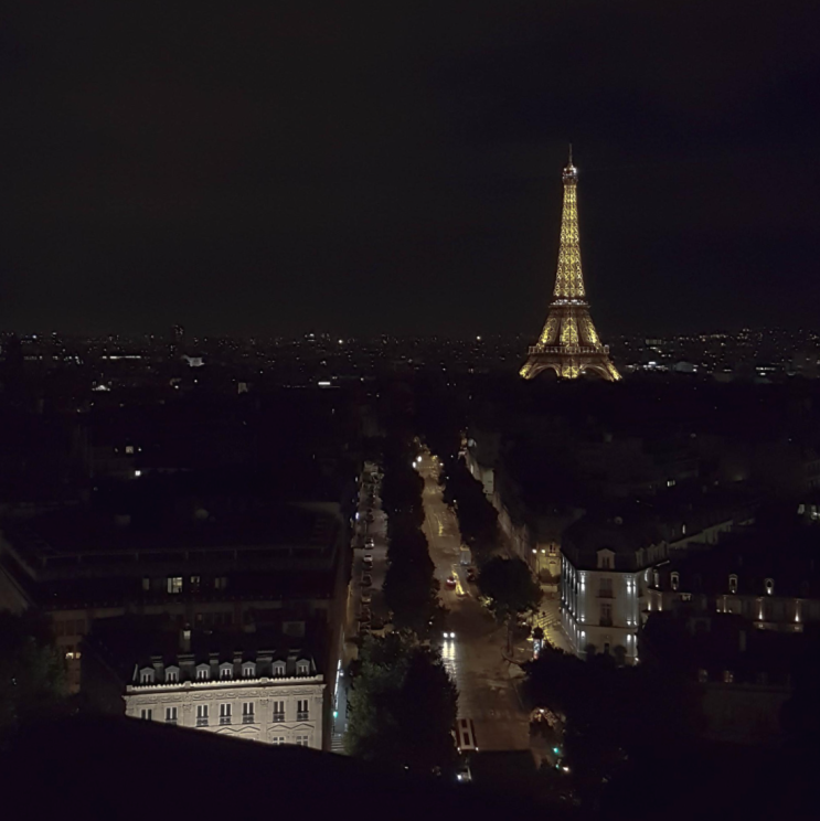  [파리] 개선문_Arc de Triomphe 전망대에서 파리 야경 즐기기 (+ 루브르 피라미드 야경)