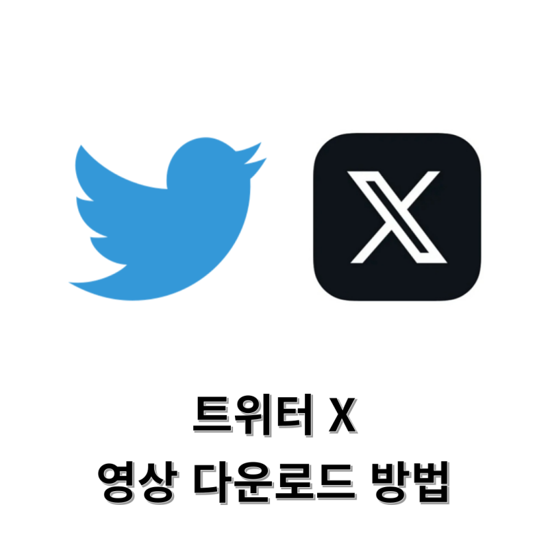 트위터 X 동영상 저장 영상 다운로드하는 방법: 아이폰 갤럭시 둘다 가능