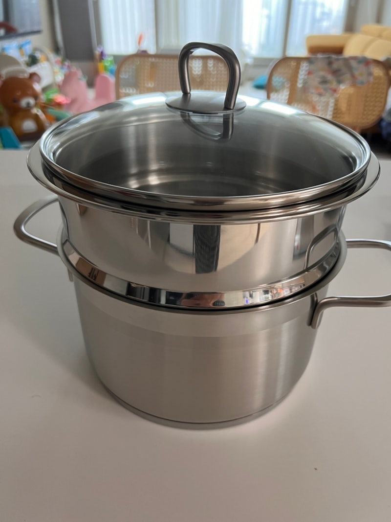 실리트 스텐 찜기세트