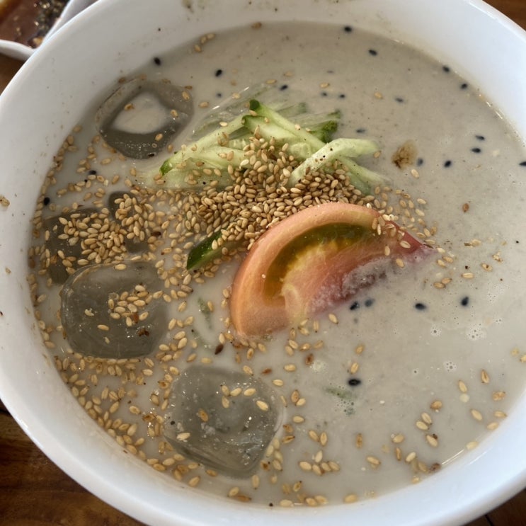  기장 김일영기장미역칼국수_들깨칼국수 콩국수 파전