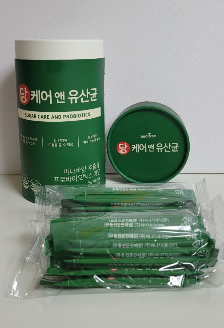 혈당<b>유산균</b> <b>메디트리 당 케어</b> 앤 <b>유산균</b>