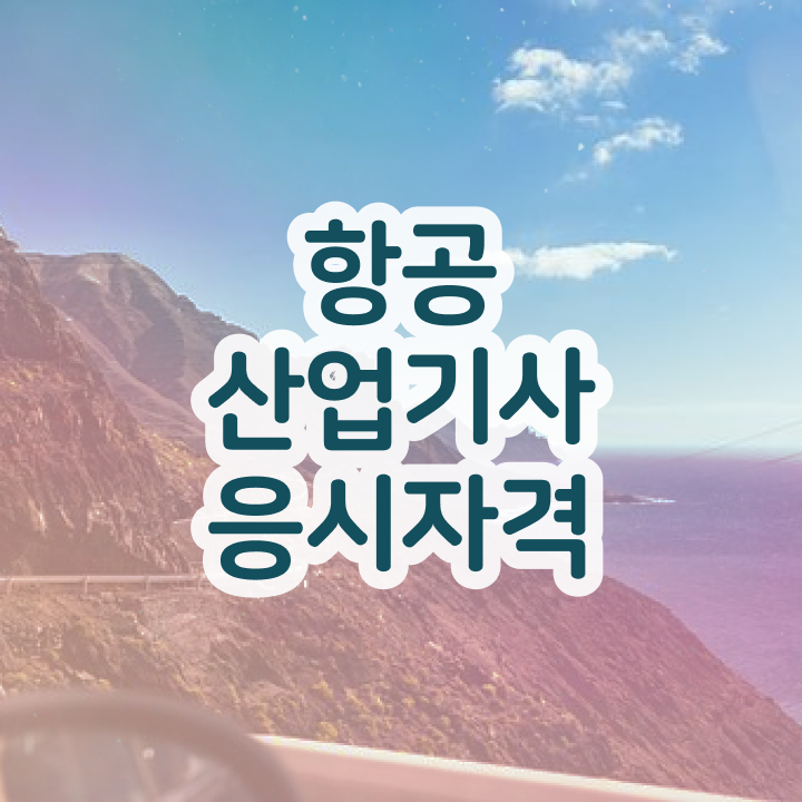  항공산업기사전망 항공산업기사 응시자격 온라인 과정으로 4달만에 완료한 노하우