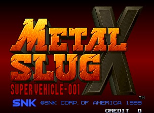  네오지오 MVS 메탈슬러그 X Metal Slug X
