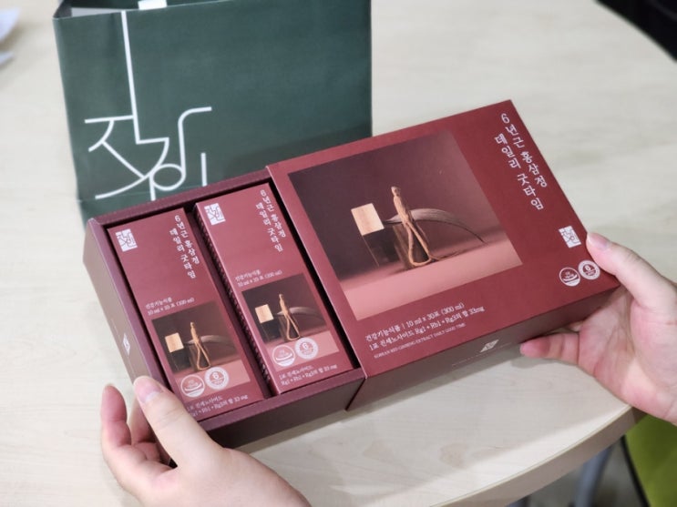  6년근홍삼정데일리굿타임 1일 진세노사이드 33mg 충족한 6년근 홍삼농축액100% 홍삼스틱
