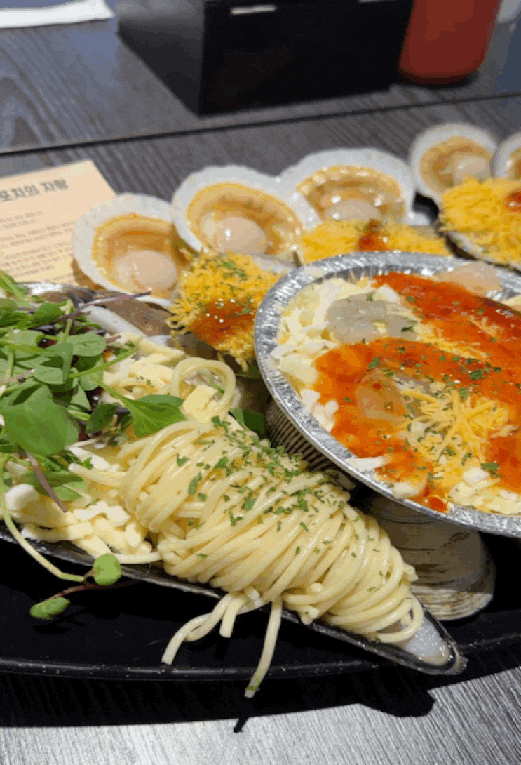  대천 조개구이 무한리필 청춘조개포차 l 오션뷰 맛집