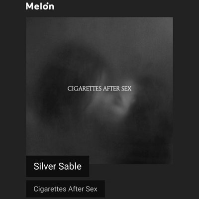 cigarettes after sex silver sable Cigarettes After Sex