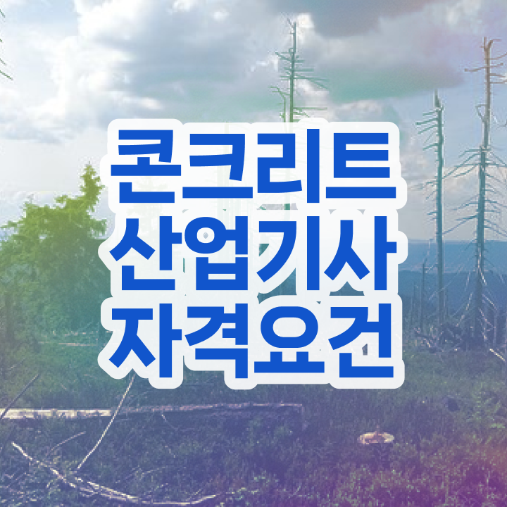  콘크리트산업기사 자격요건 집에서 온라인으로 1학기에 준비한 방법