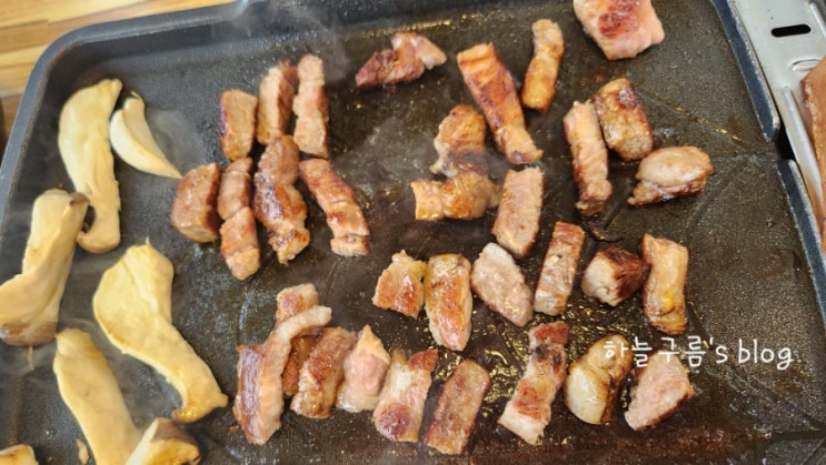 제주 한림맛집, 귤나무초벌구이흑돼지 톤대섬