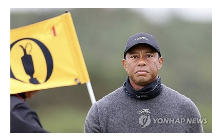 <b>디오픈</b> 1라운드 타이거<b>우즈</b> , 이거 하나면 됐다.