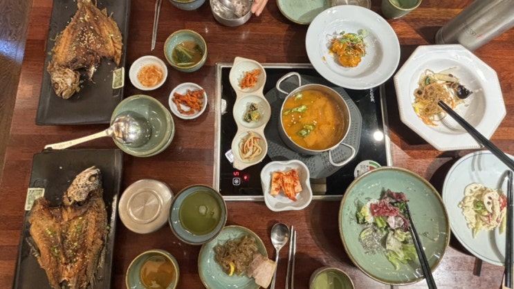 충정로 맛집 유진 : 보리굴비 한정식 코스