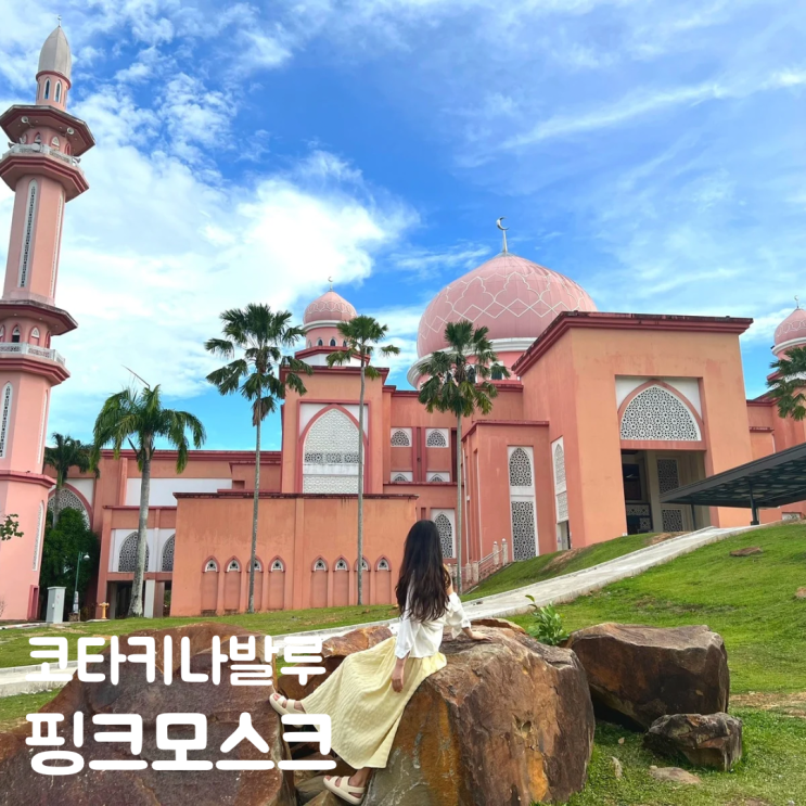  코타키나발루 시티 투어 핑크모스크 입장료 그랩 포토존