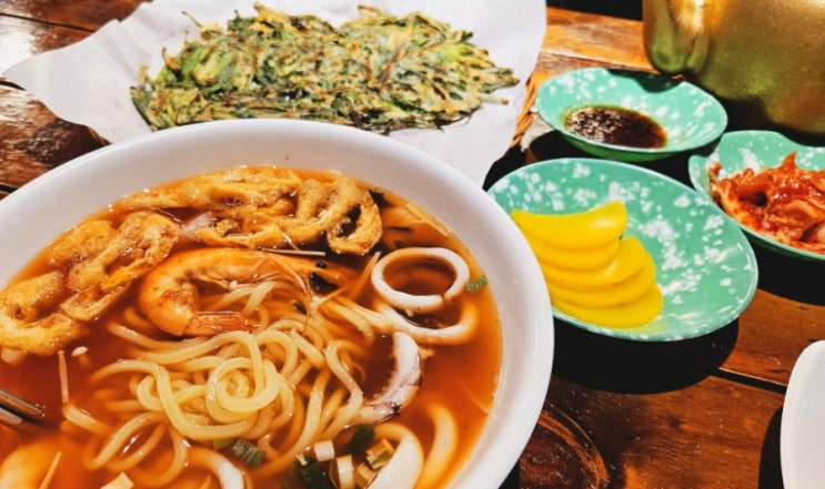  [송죽동맛집] 머구리해물우동
