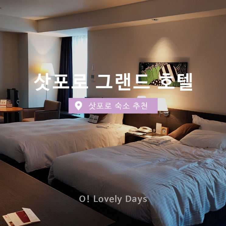  삿포로 숙소 추천 삿포로 그랜드 호텔 일본식 가정식 조식 내돈내산 후기일본 홋카이도 여행