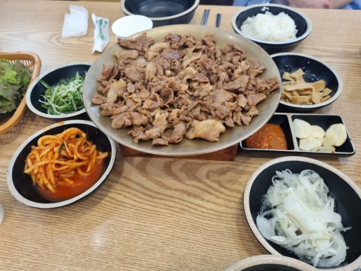 안녕불백 화성불고기 든든한끼 여기서해