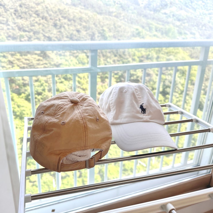  캡모자 세탁법 모양 유지하며 쉽게 빠는법